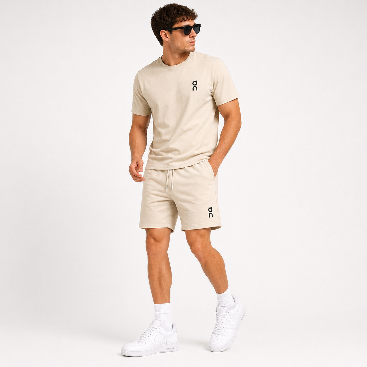 Ensemble Homme T-Shirt et Short Casual – Style Sport Chic