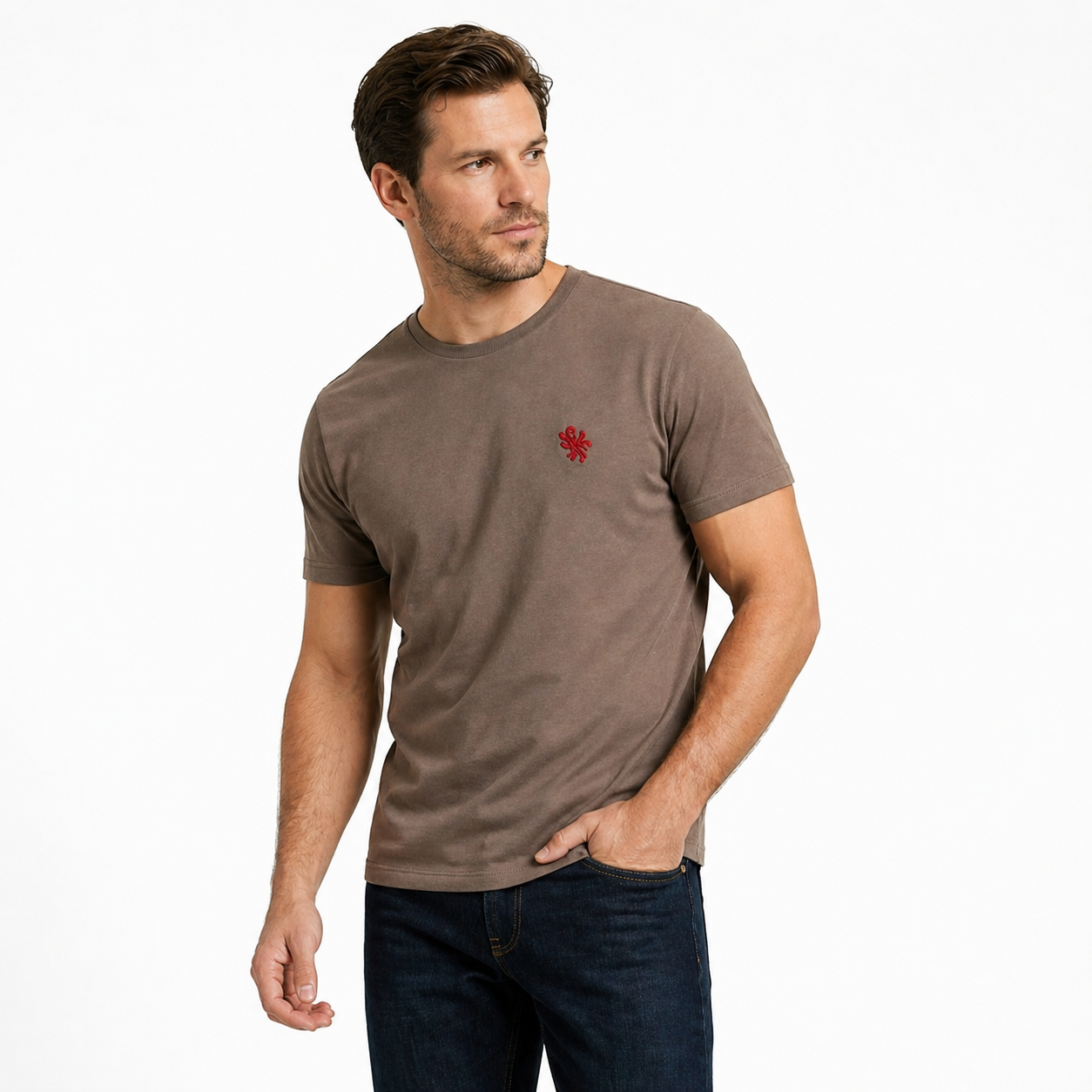 T-shirt homme basique premium coton confortable
