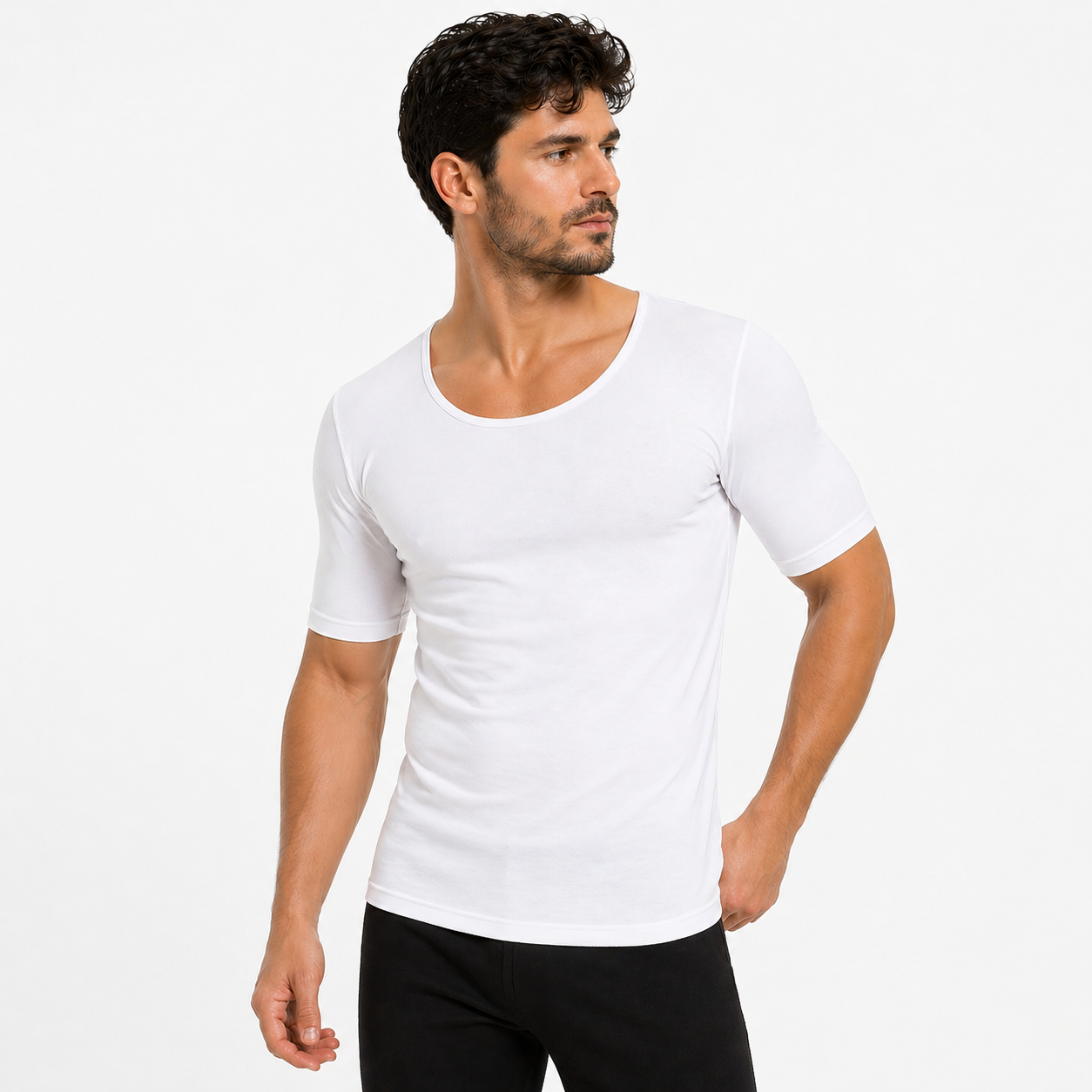 Sous-Chemise Homme à Manches