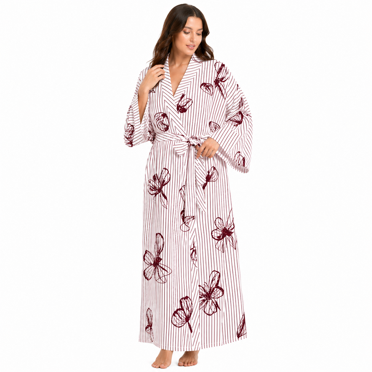 Robe Longue Fleurie Femme – Style Bohème Chic