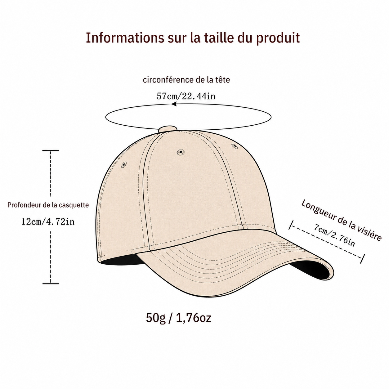 Casquette NY  – Ajustable – Style Urbain & Tendance et Unisexe