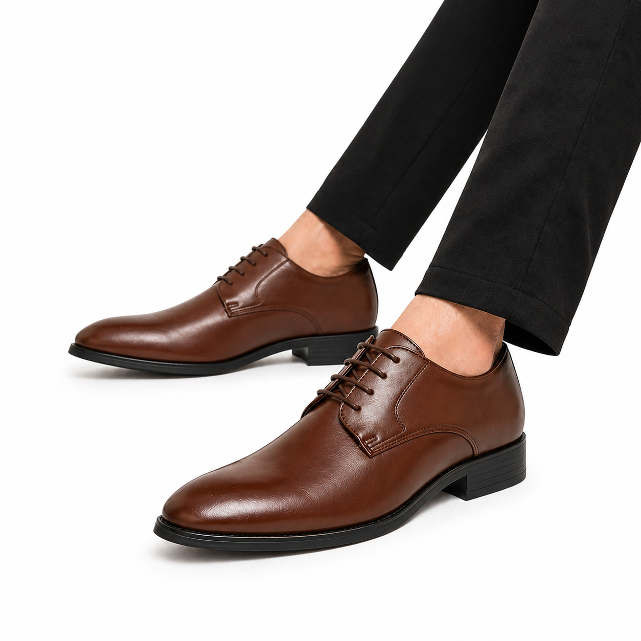 Derby en Cuir Homme – Élégance Classique