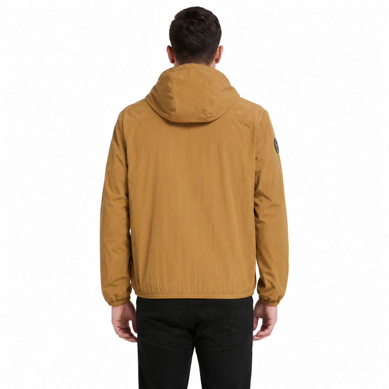 Veste Coupe-Vent Homme Légère à Capuche Zippée