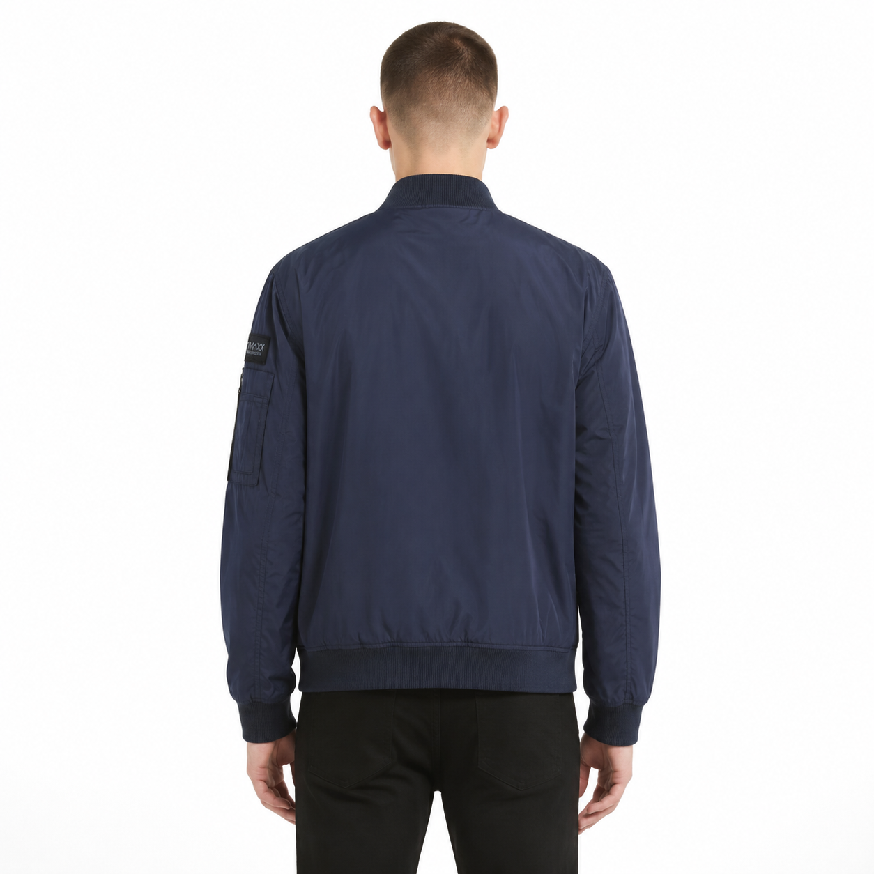 Blouson Bomber Homme Léger avec Poche sur Manche