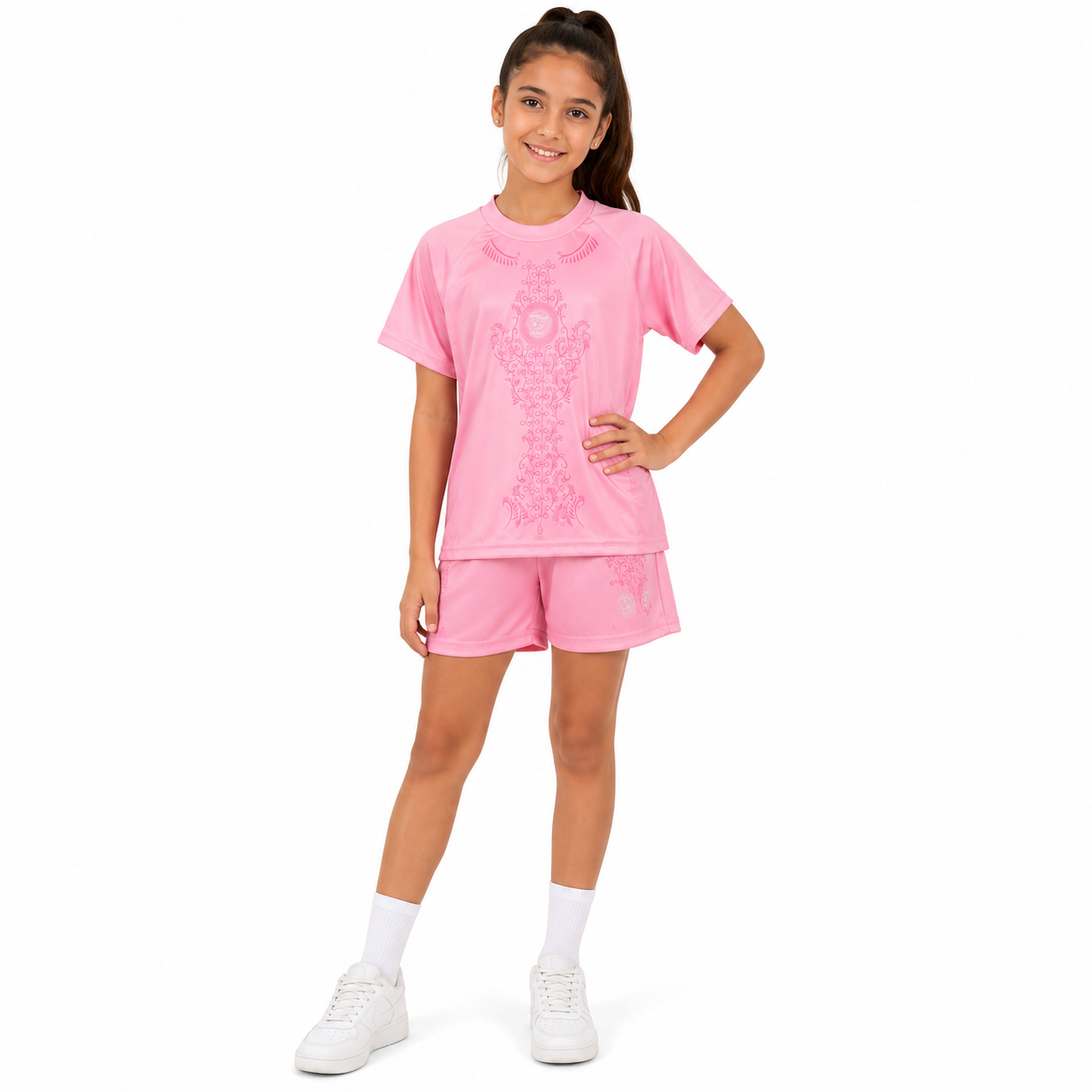 Ensemble de Football Enfant Multicolore – Maillot et Short Sport