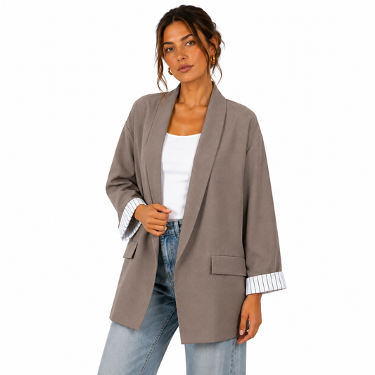 Blazer femme oversize chic – Élégant & tendance