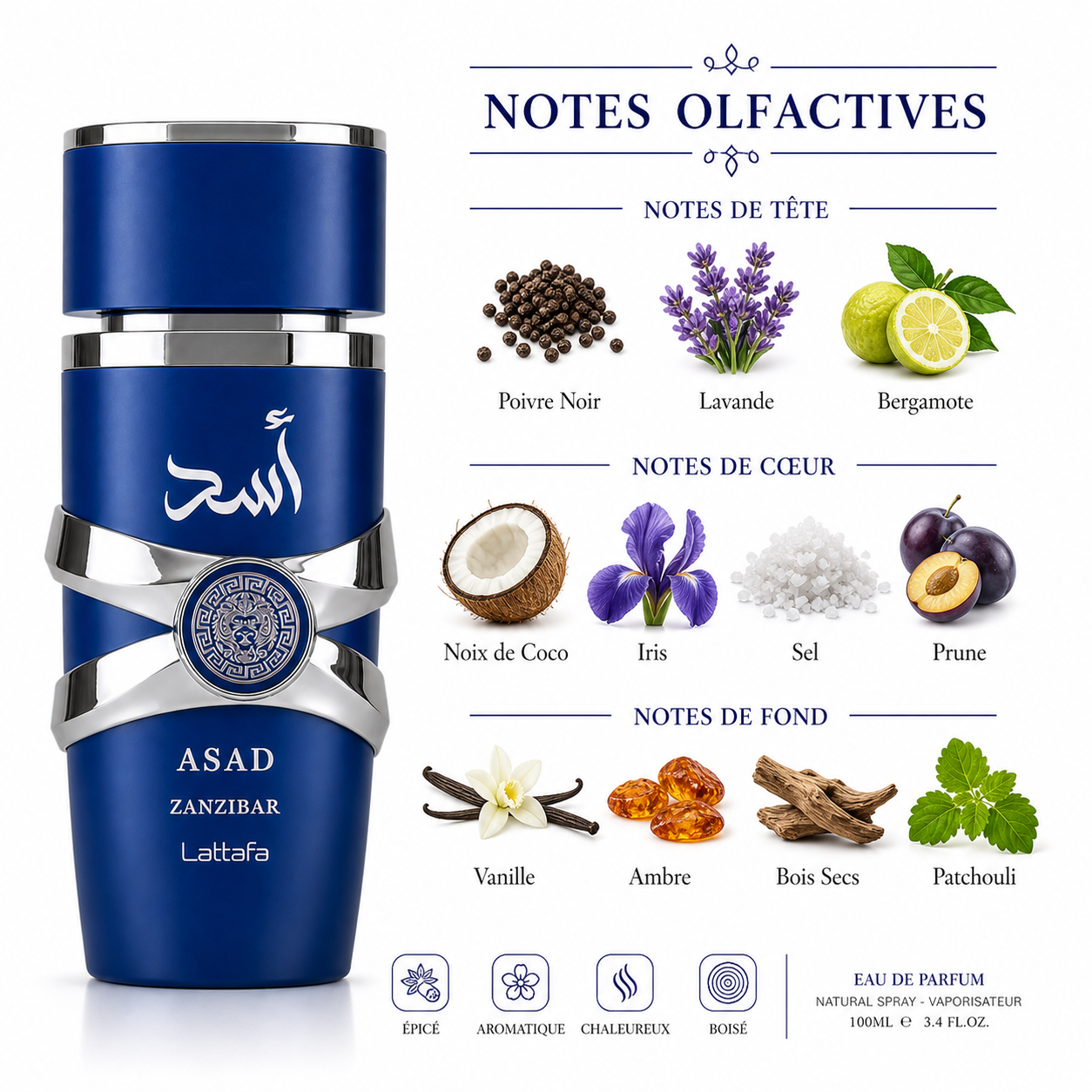 Asad Zanzibar – Eau de Parfum | Lattafa