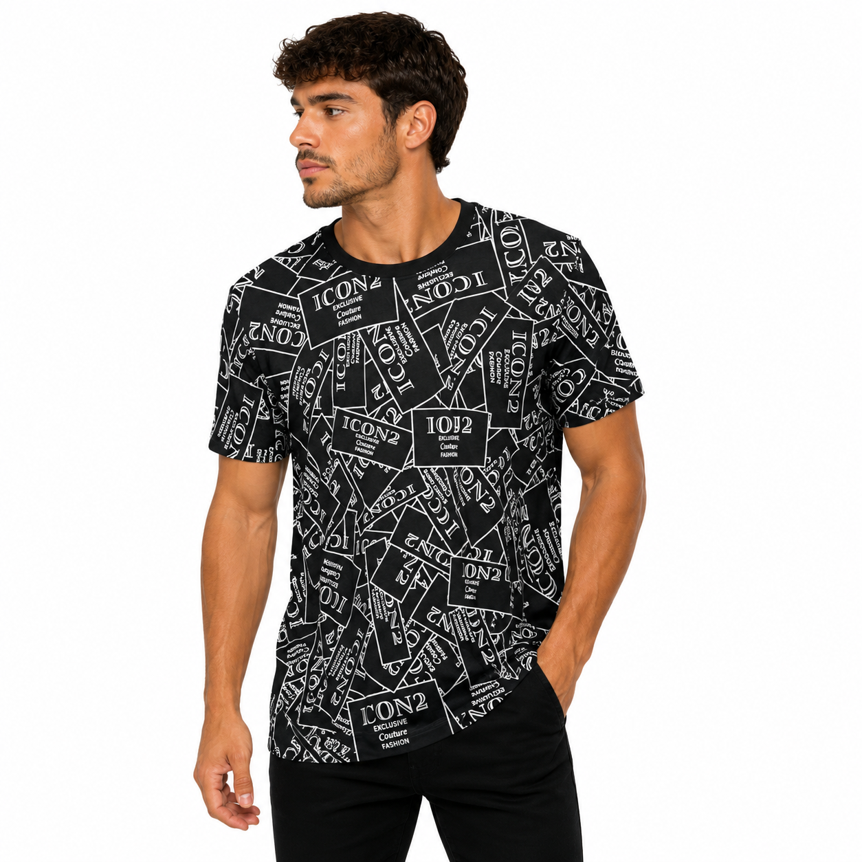 T-Shirt Homme - All Over Print Streetwear