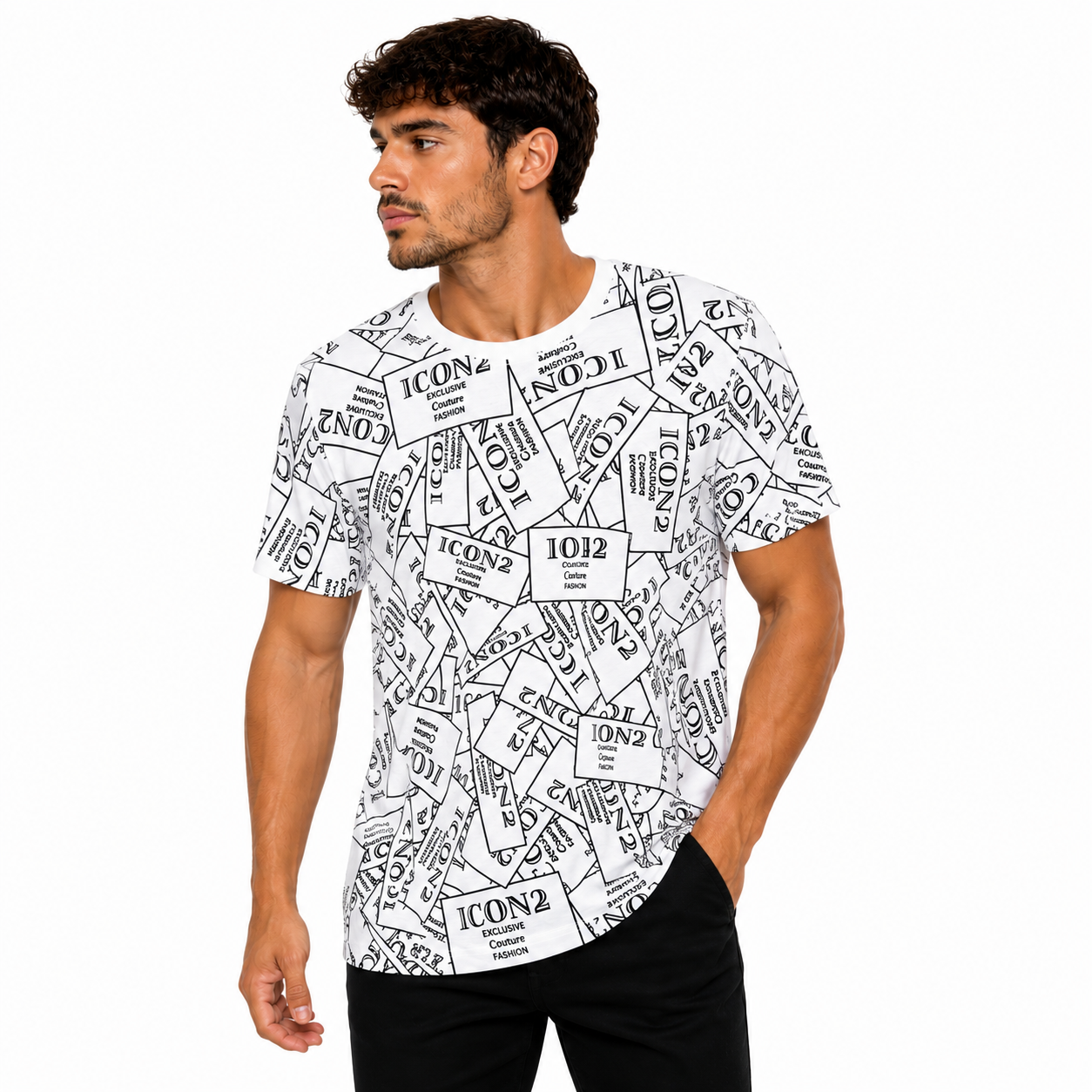 T-Shirt Homme - All Over Print Streetwear