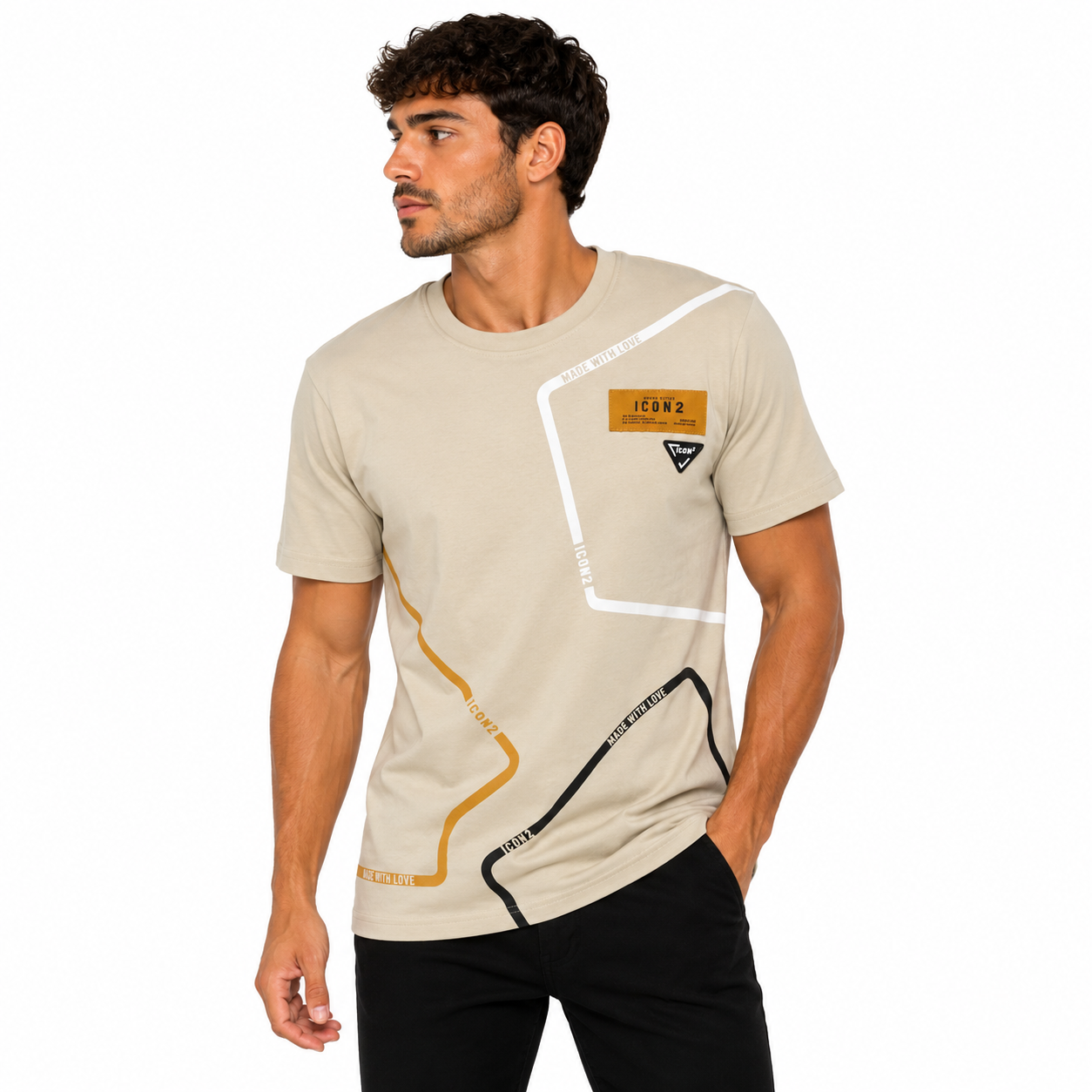 T-Shirt Homme Design Graphique Premium