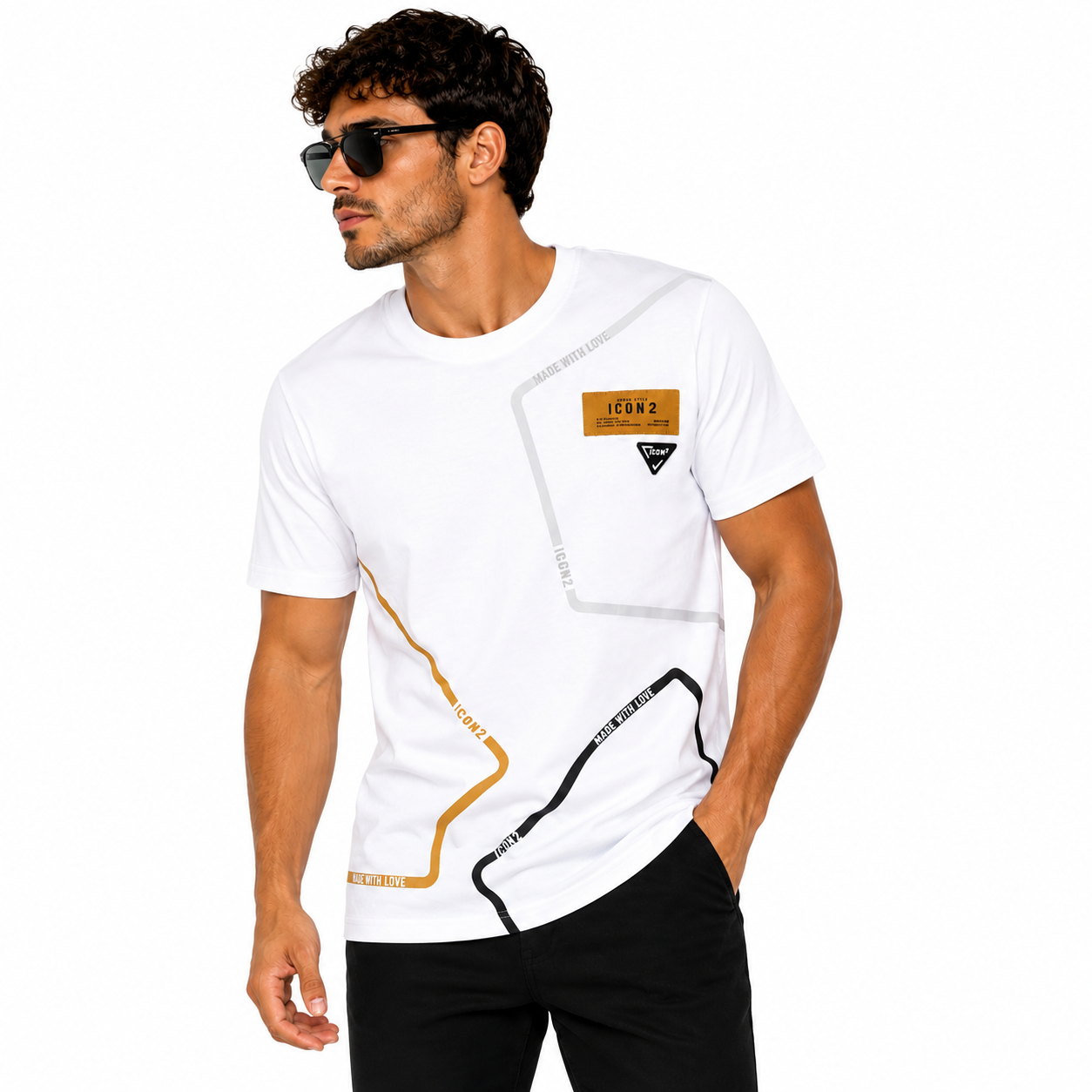 T-Shirt Homme Design Graphique Premium