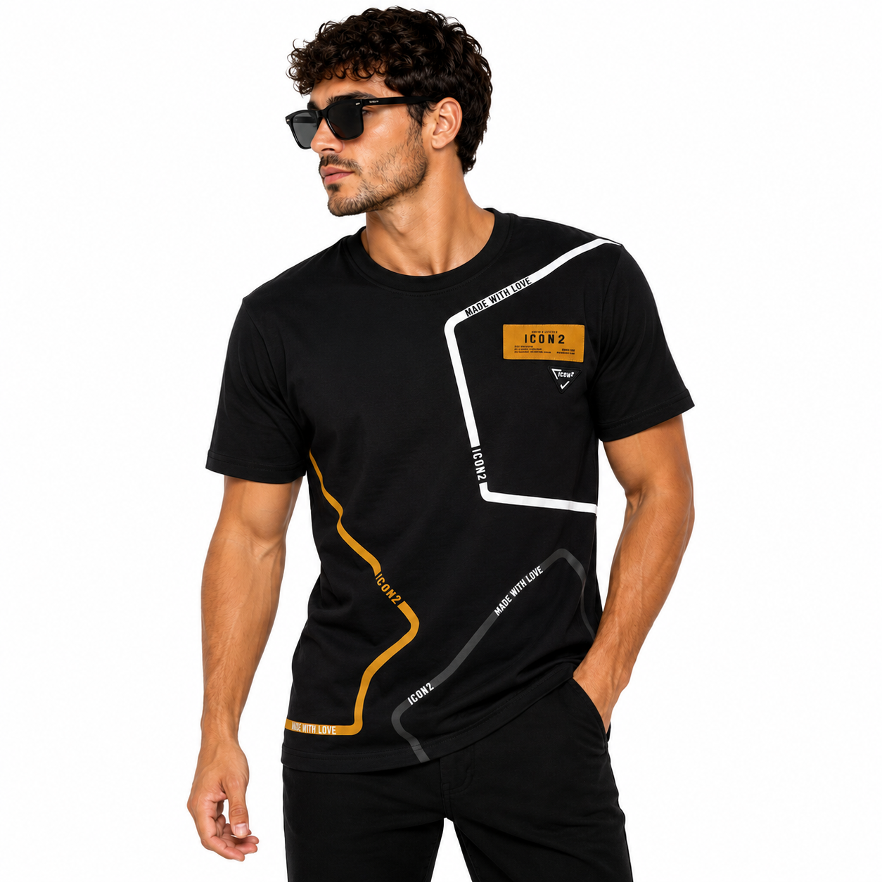T-Shirt Homme Design Graphique Premium