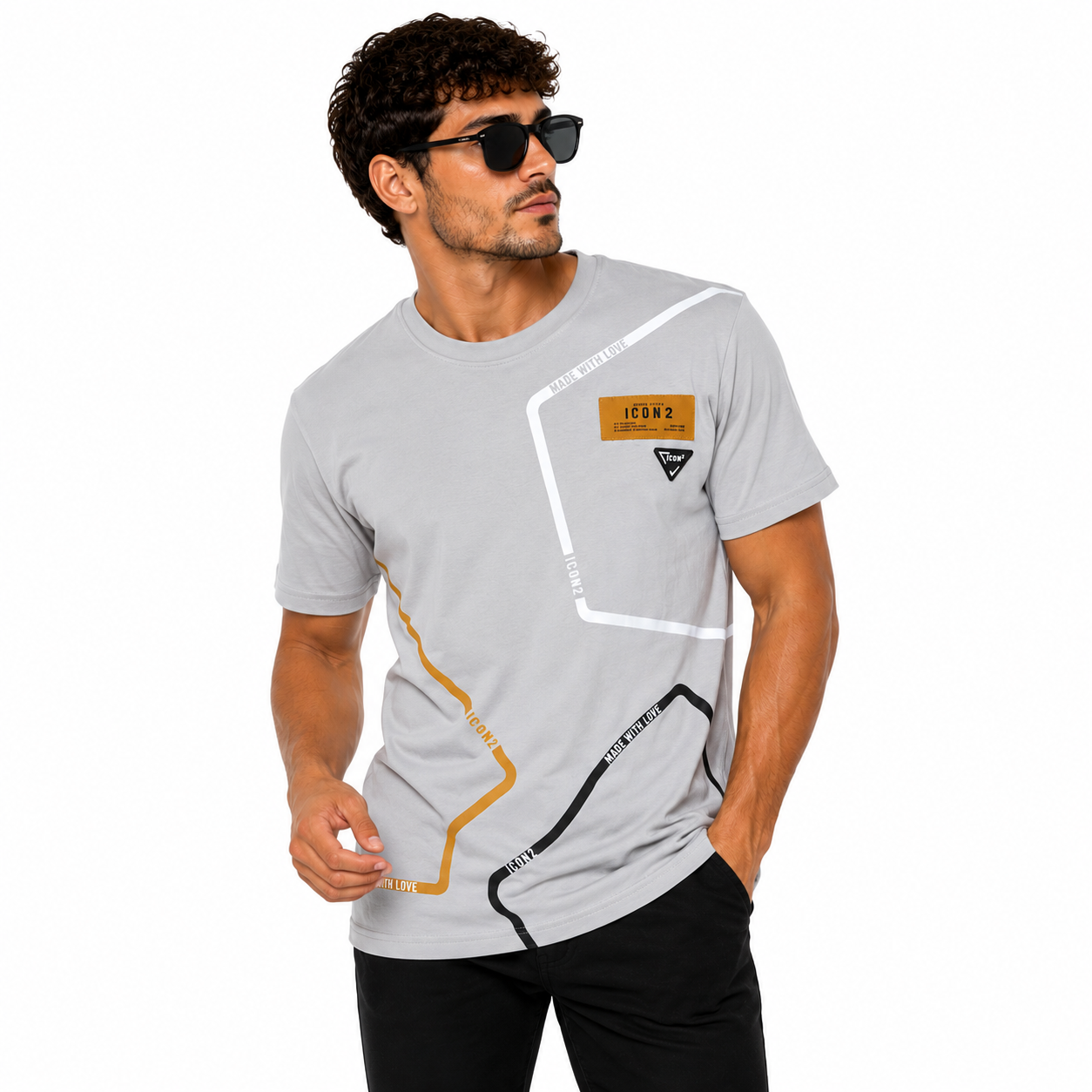 T-Shirt Homme Design Graphique Premium