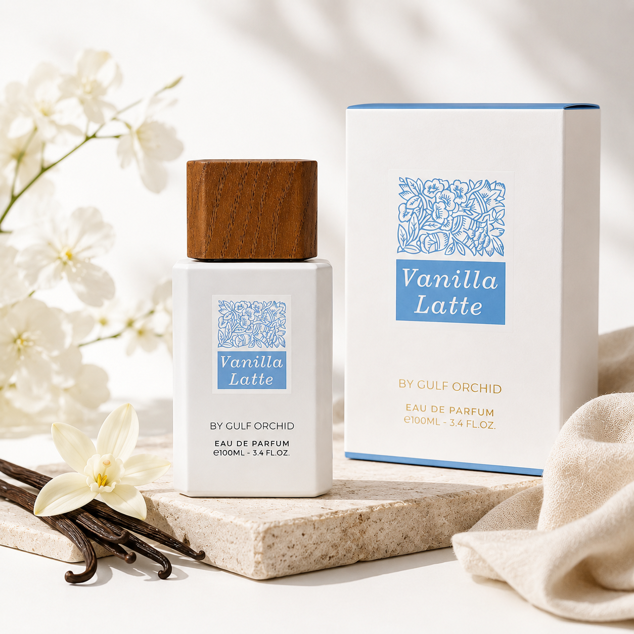 Vanilla Latte Eau de Parfum 100ml – Parfum Gourmand Vanille & Lait