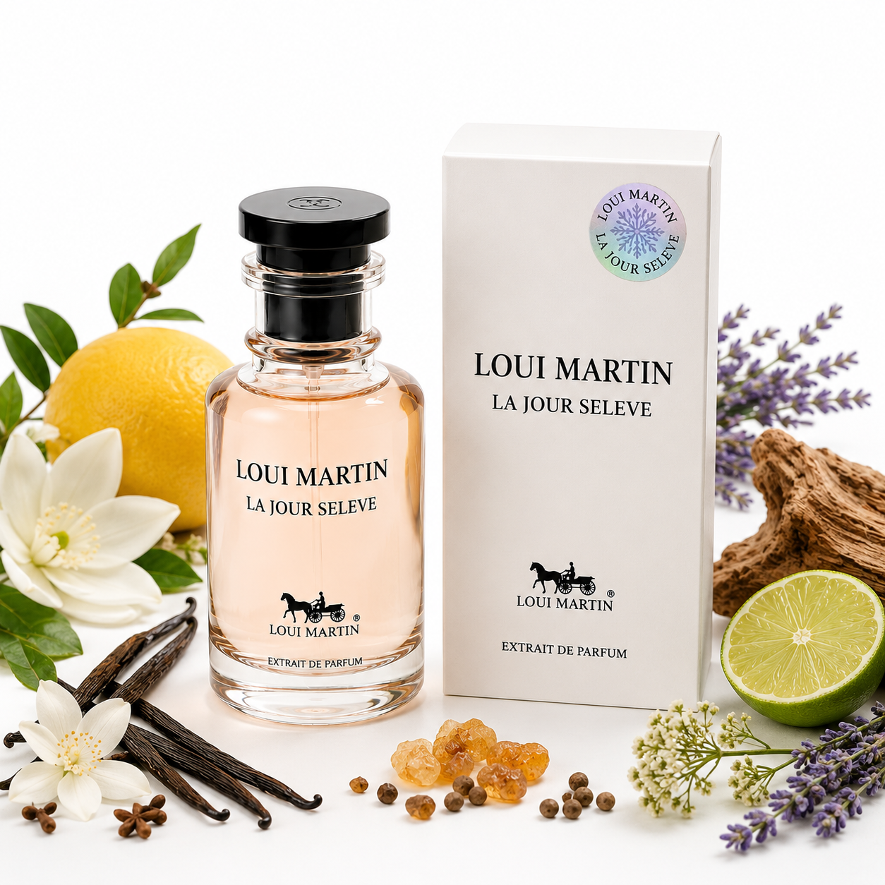 Loui Martin La Jour Sèleve Extrait de Parfum Femme 100ml – Floral Musqué Élégant