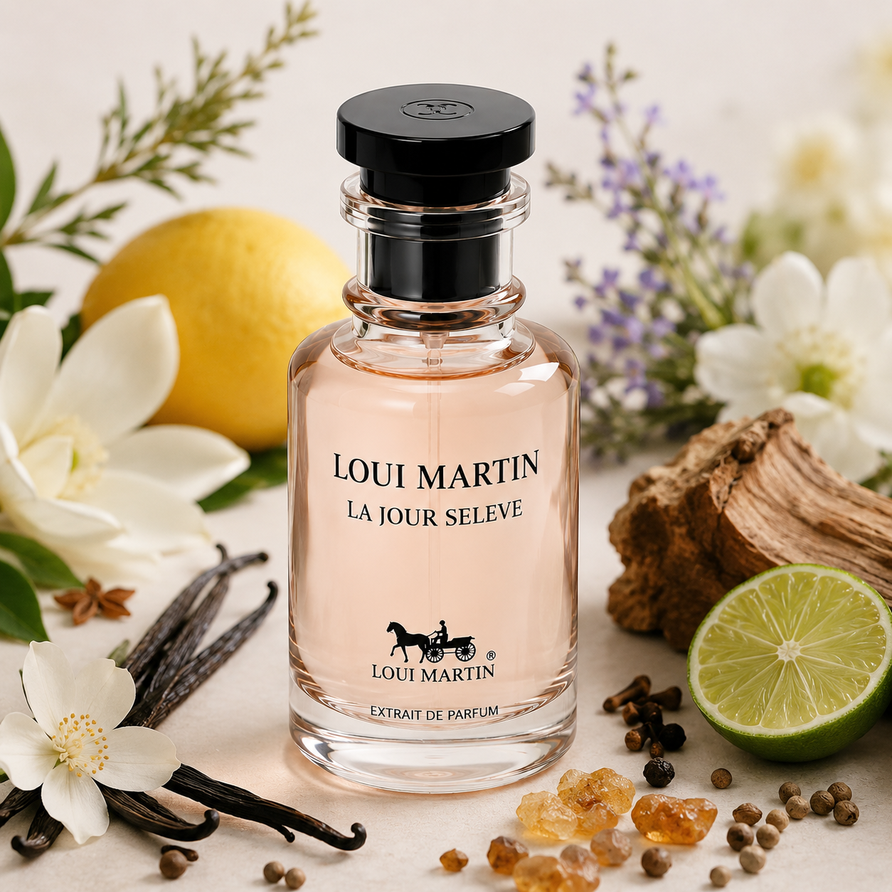 Loui Martin La Jour Sèleve Extrait de Parfum Femme 100ml – Floral Musqué Élégant