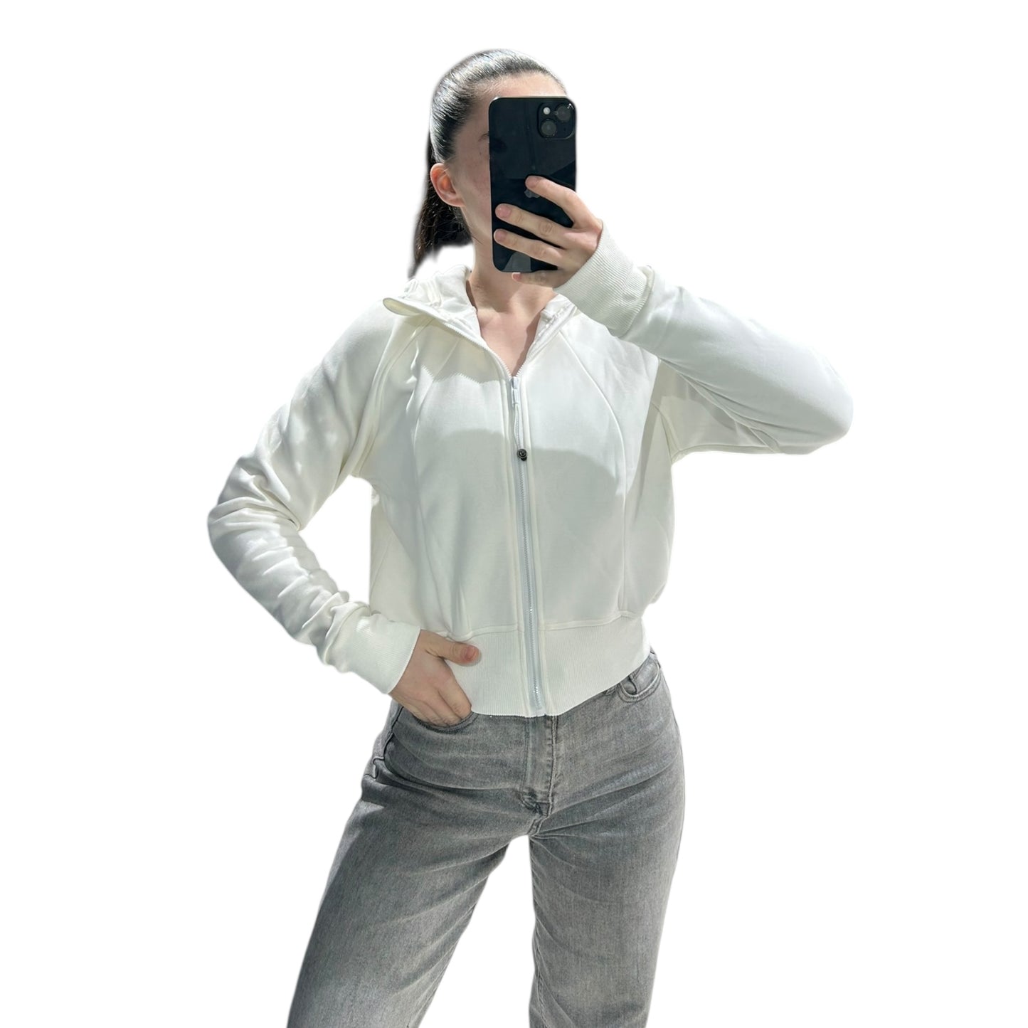 gilet capuche court 2607