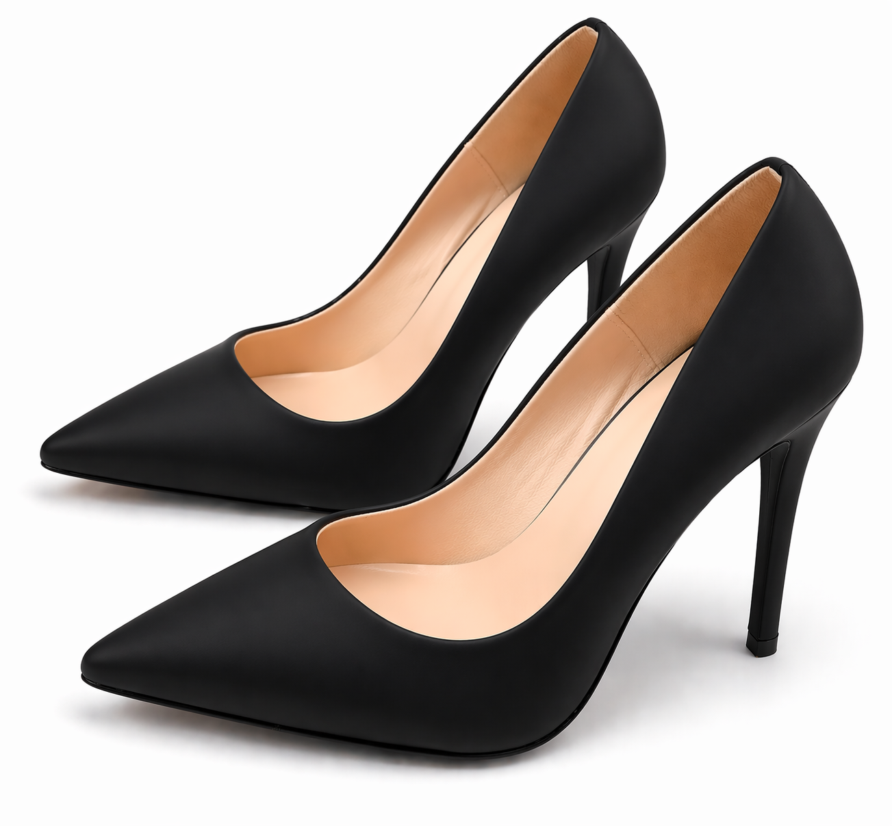 Escarpins Camille – Talons Aiguilles Effet Mat Élégance