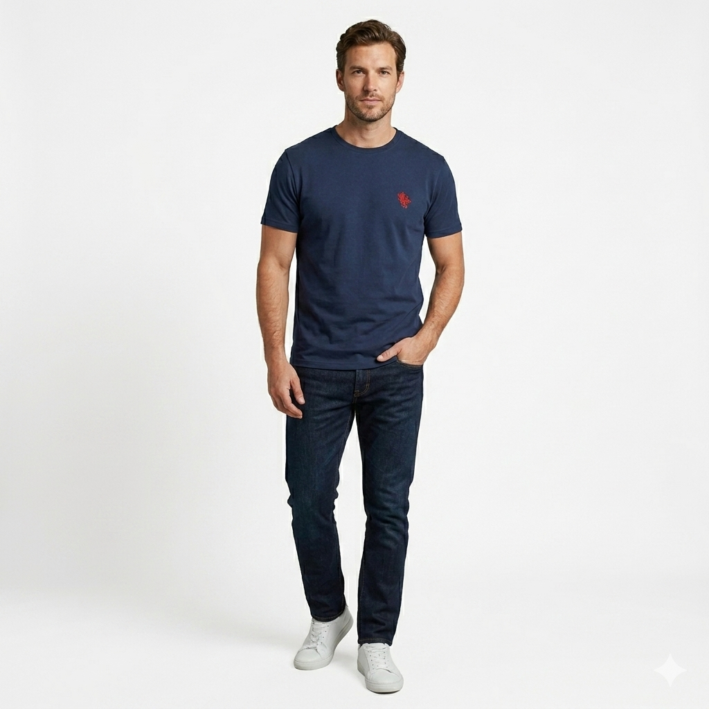 T-shirt homme basique premium coton confortable