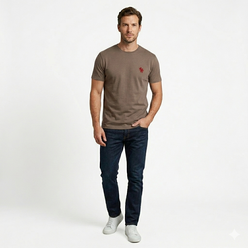 T-shirt homme basique premium coton confortable