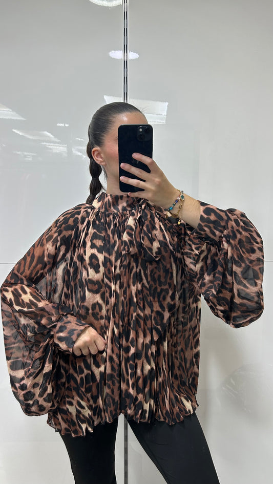 Chemise léopard