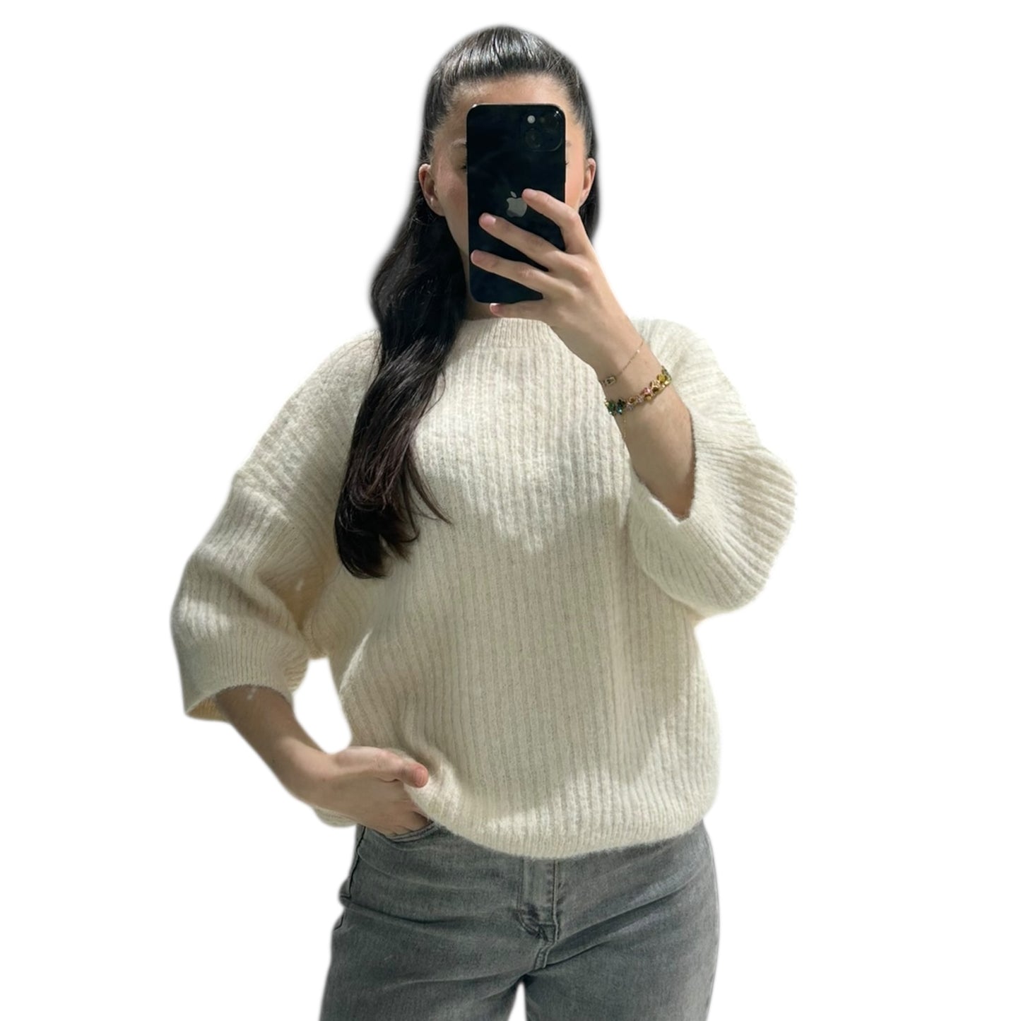 : Pull maille douce coupe oversize – style chic et confortable