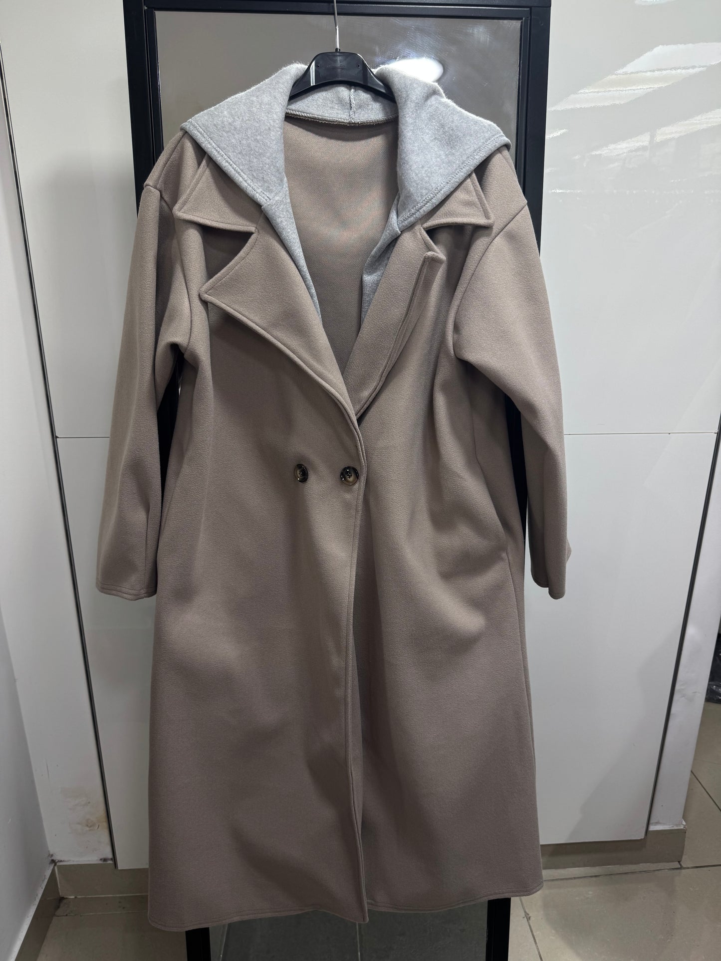 manteau à capuche