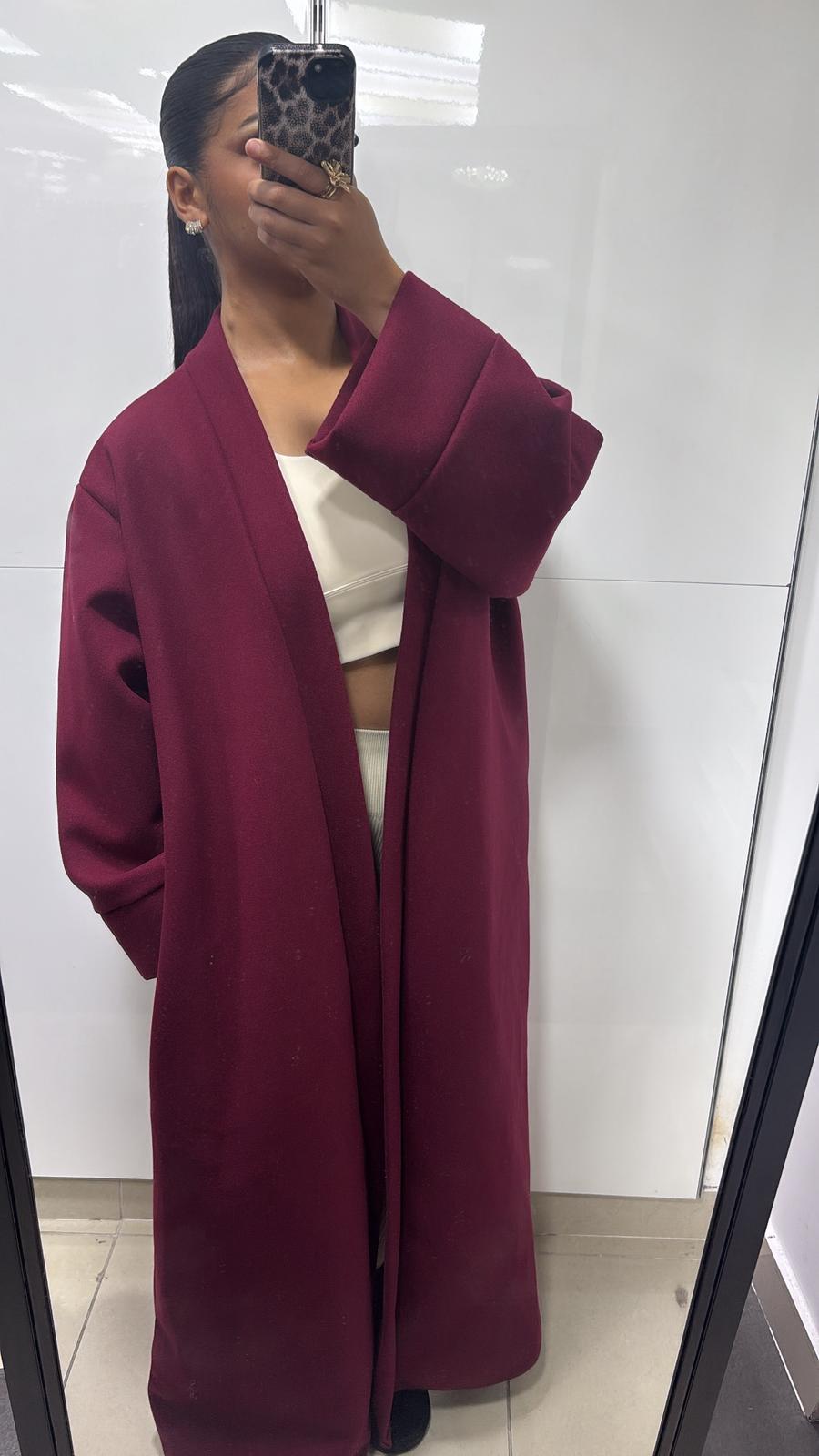 Gilet long avec poche 116