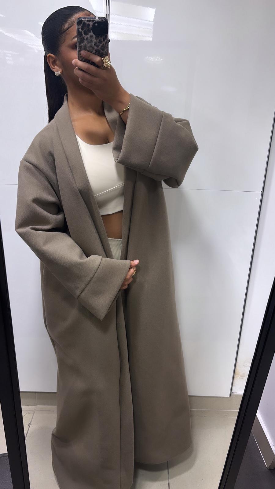 Gilet long avec poche 116