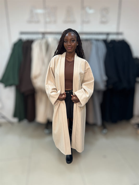 manteau oversize élégant