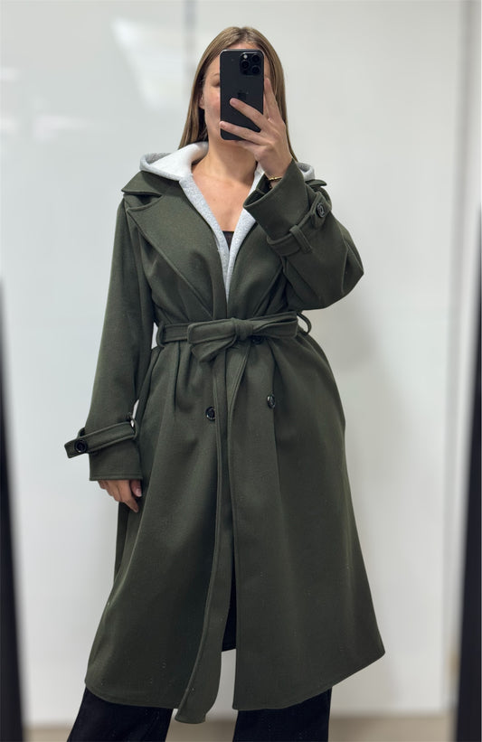 Trench capuche 422