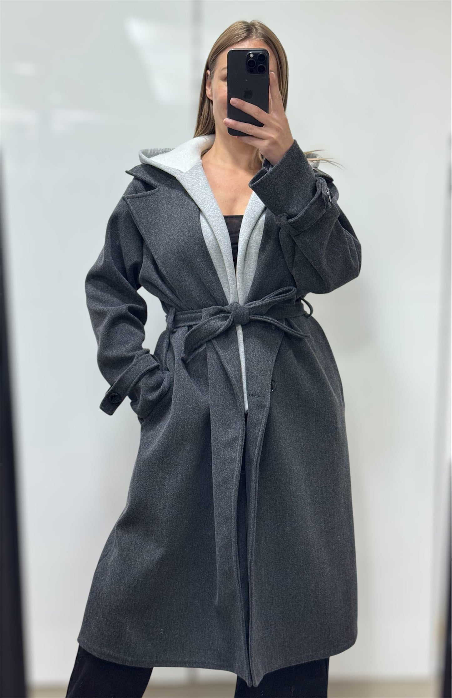 Trench capuche 422