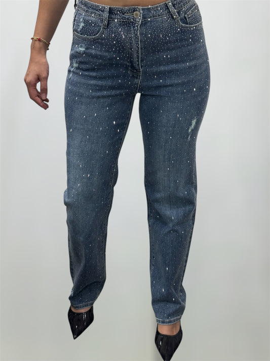 JEANS STRASS
