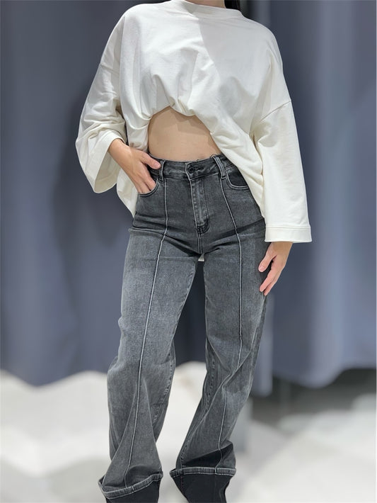 Jeans à ourlet 6015-2