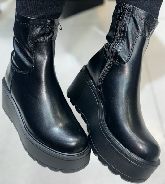 Bottines à plateforme