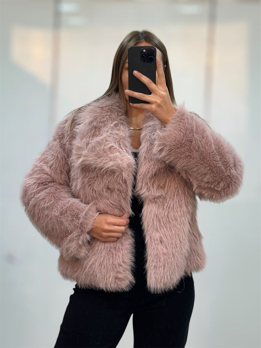 fourrure synthétique unie