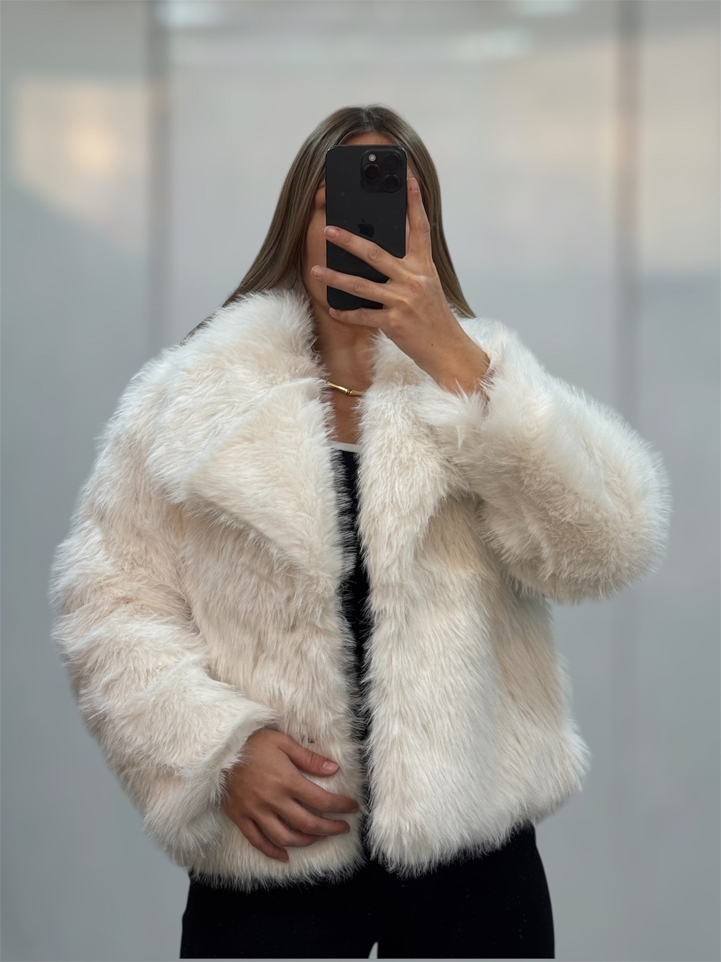 fourrure synthétique unie