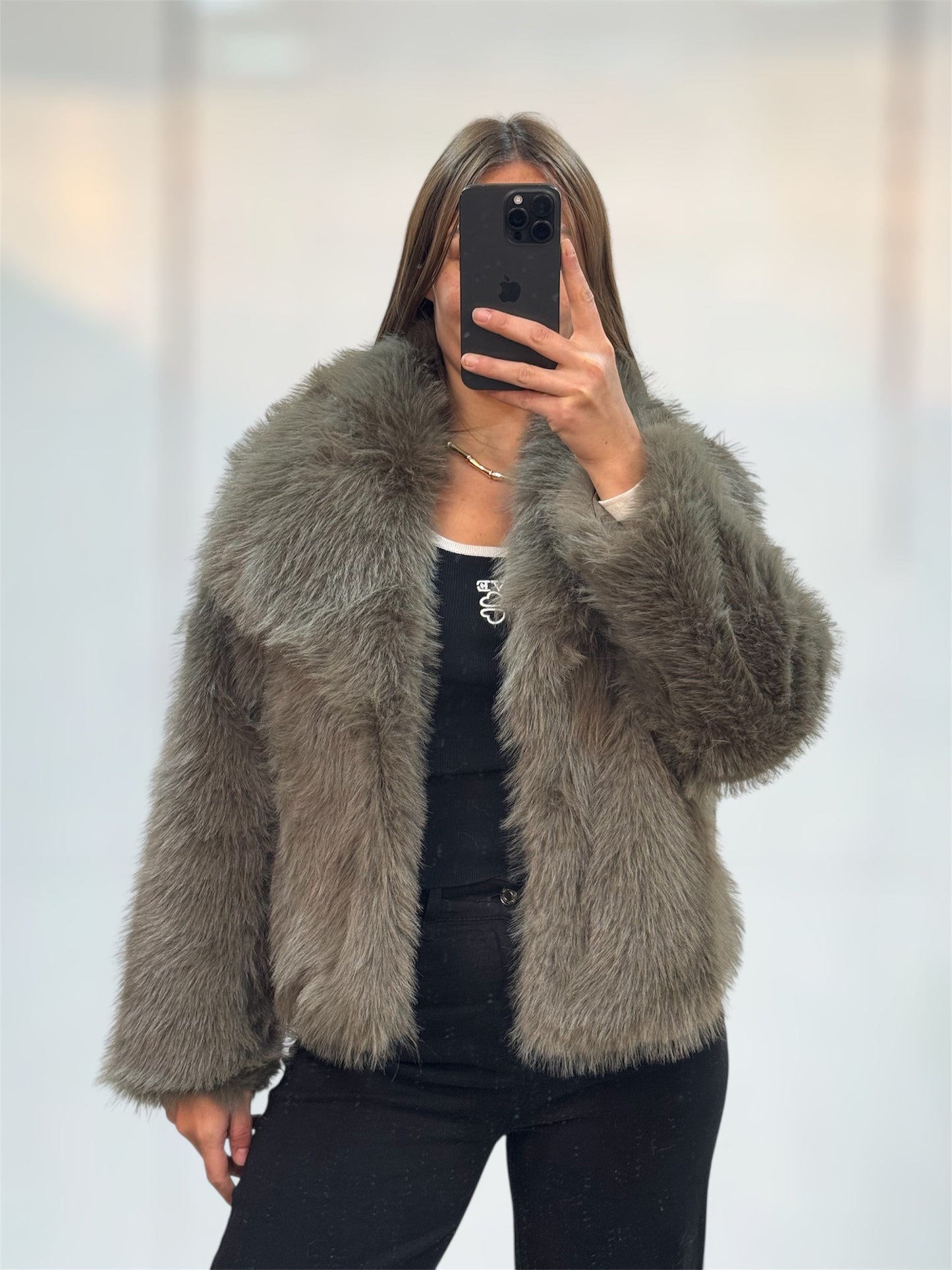 fourrure synthétique unie